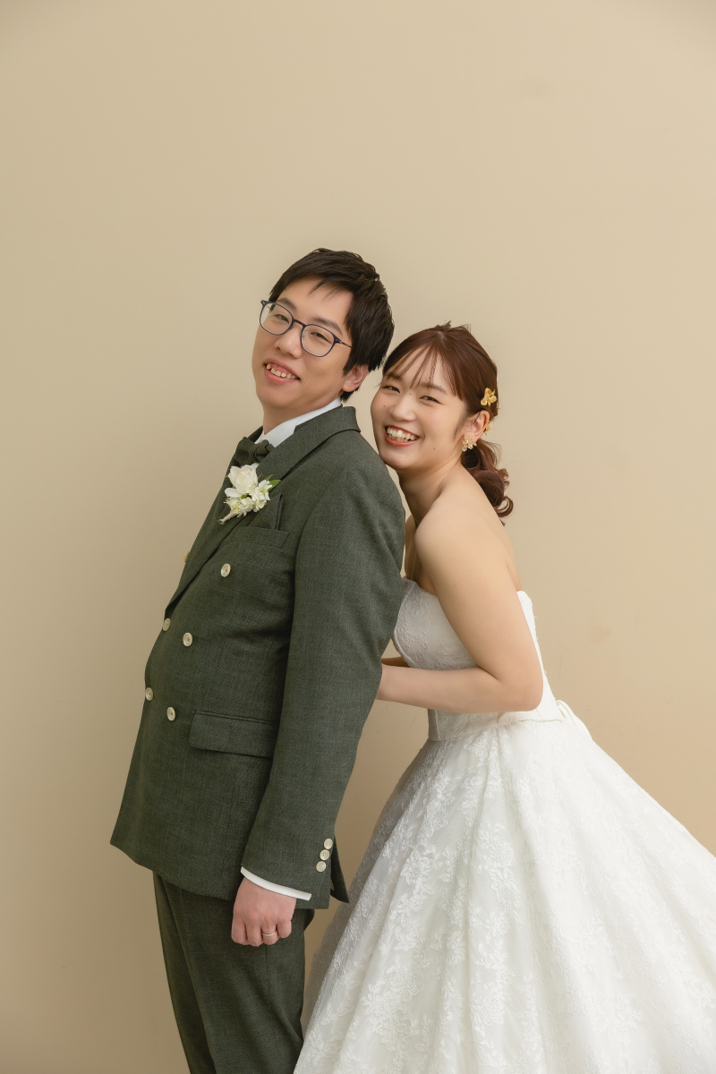 ベージュの背景！