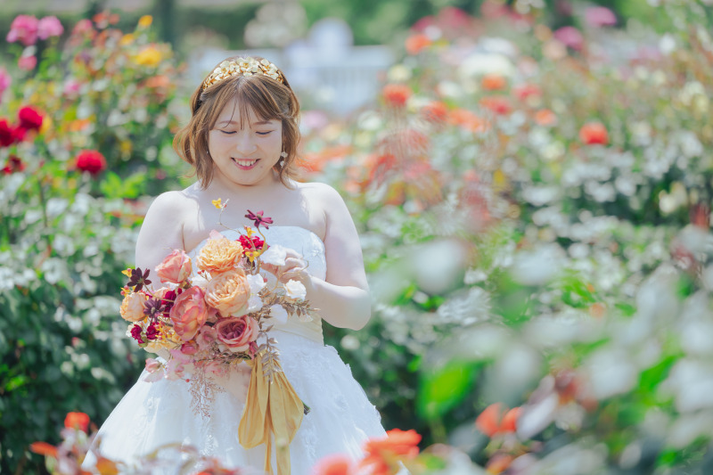 新婦さんソロショット
