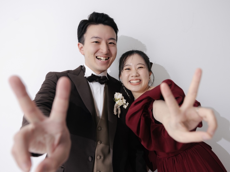 最後はピースで！