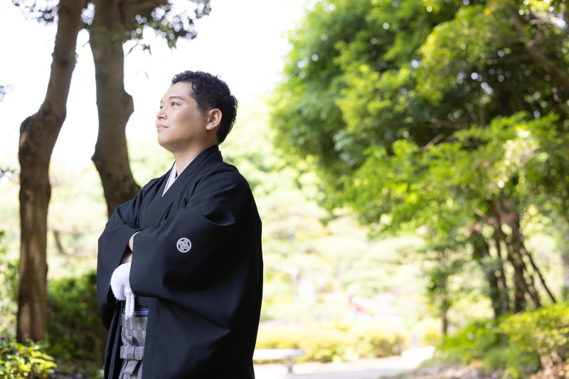 ご新郎様ソロショット！