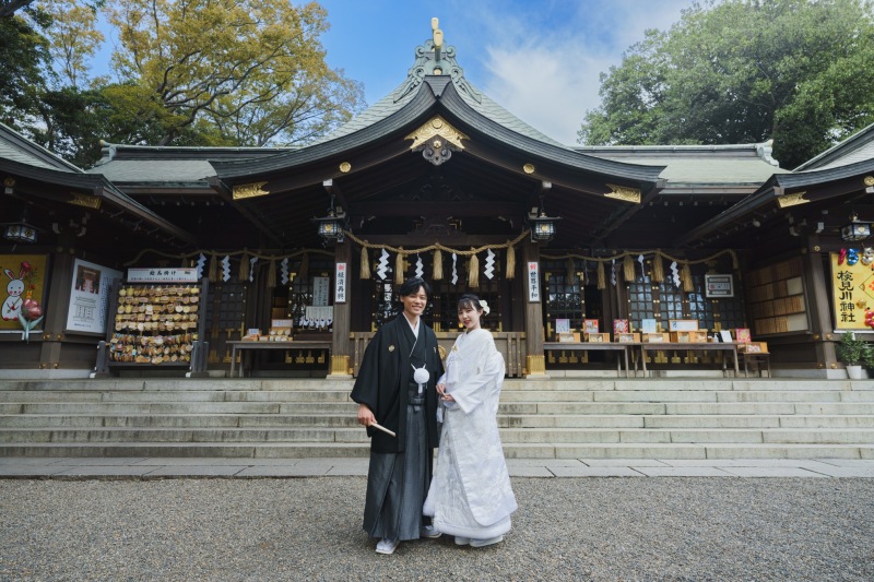 検見川神社ロケーション
