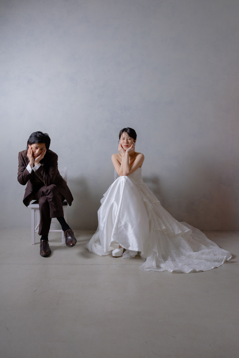 おんなじポーズで