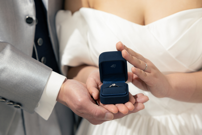 お二人の大切な指輪