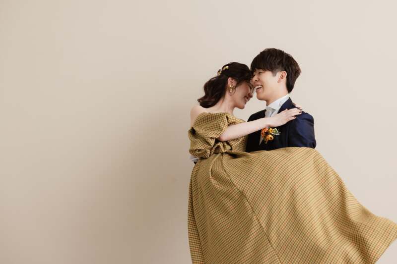 お姫様抱っこで笑顔に