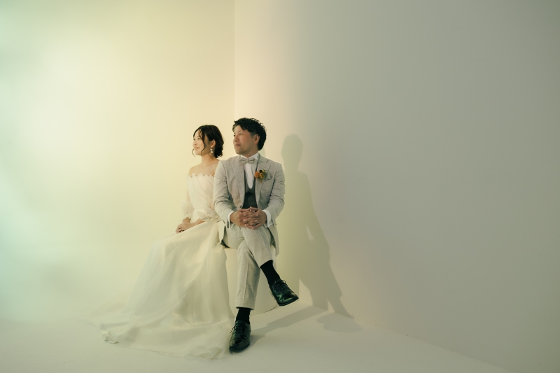 オーロラフィルムで幻想的に