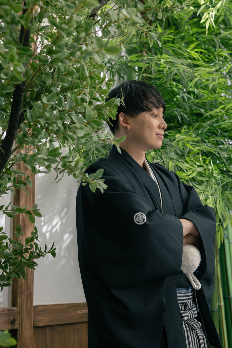 新郎さんソロショット