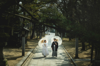 船橋大神宮で撮影しました！