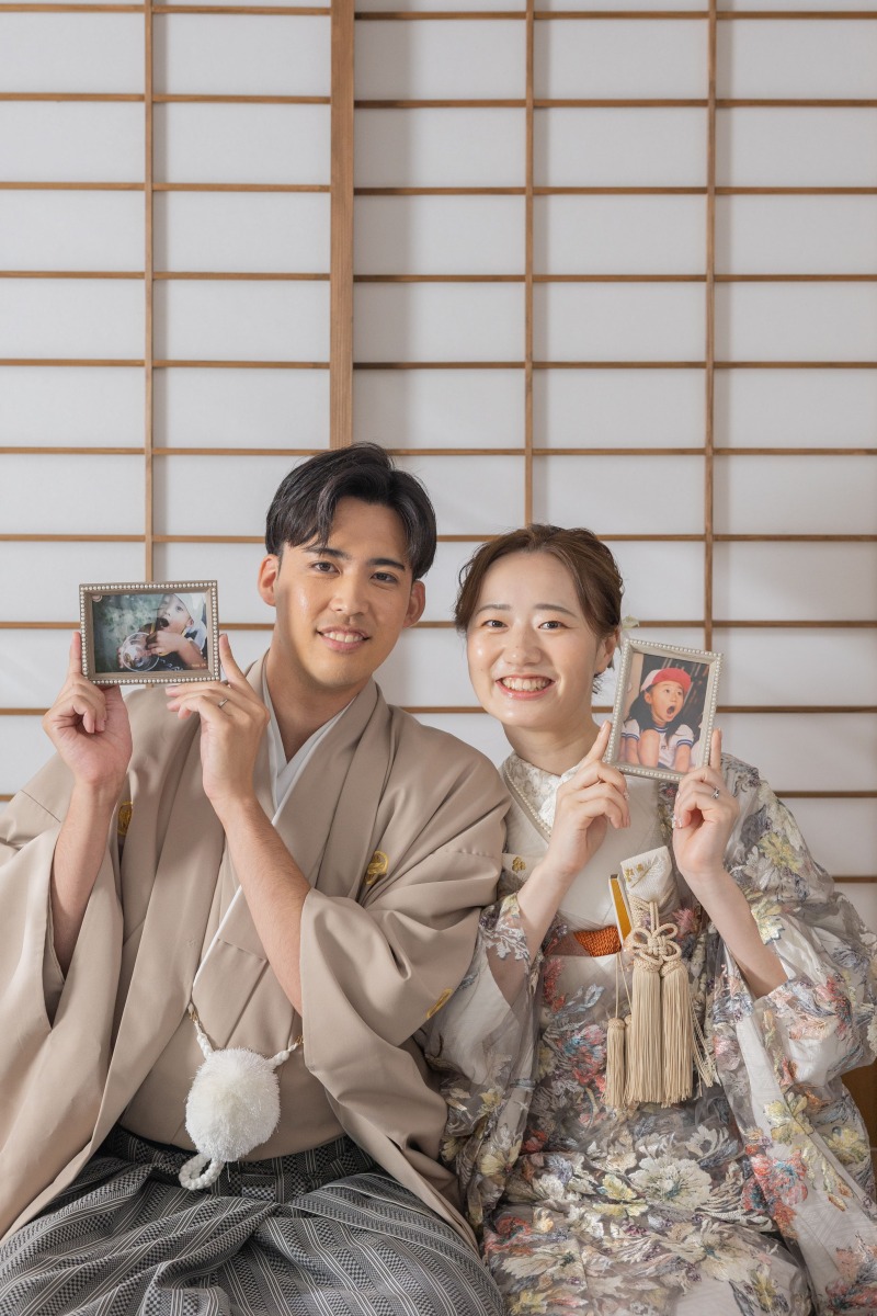 昔の自分たちと一緒に！