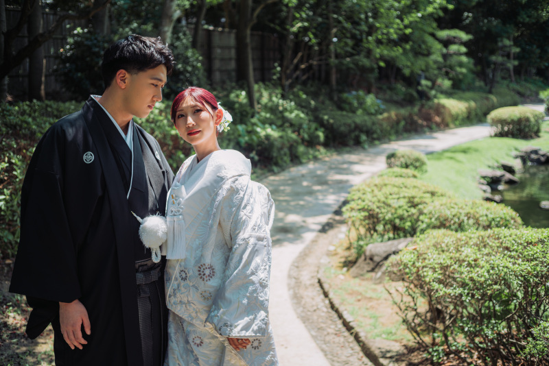 暑い季節の見浜園