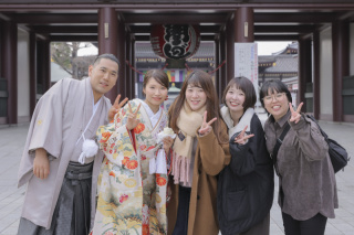 前撮りこそチームワーク！！