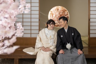 屋内庭園スタジオ撮影