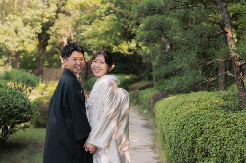 振り返りショット