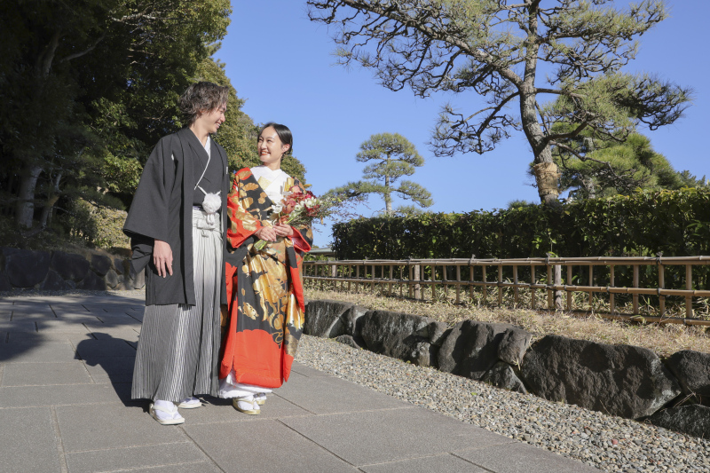 お散歩ショット。