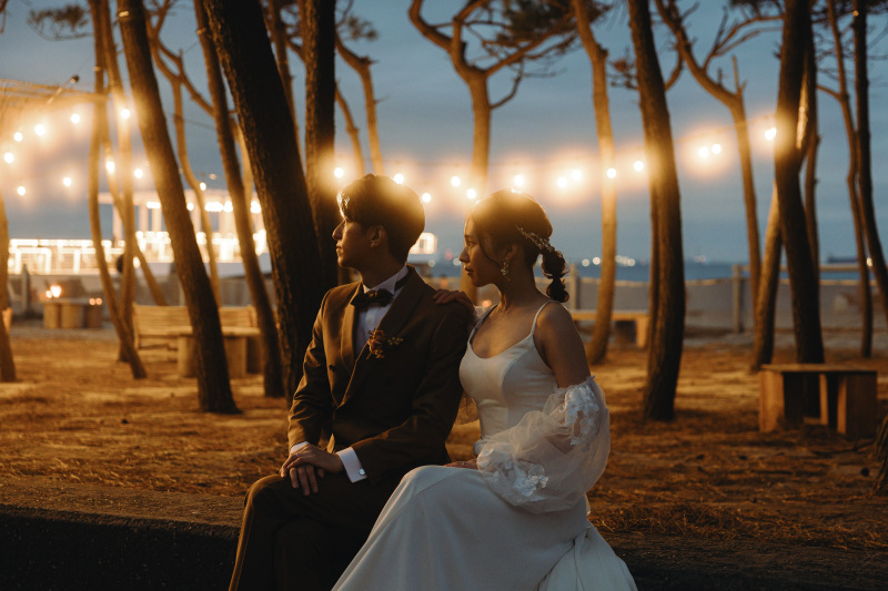 夜の稲毛海浜公園