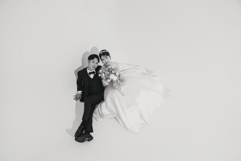 モノクロでシックな雰囲気も