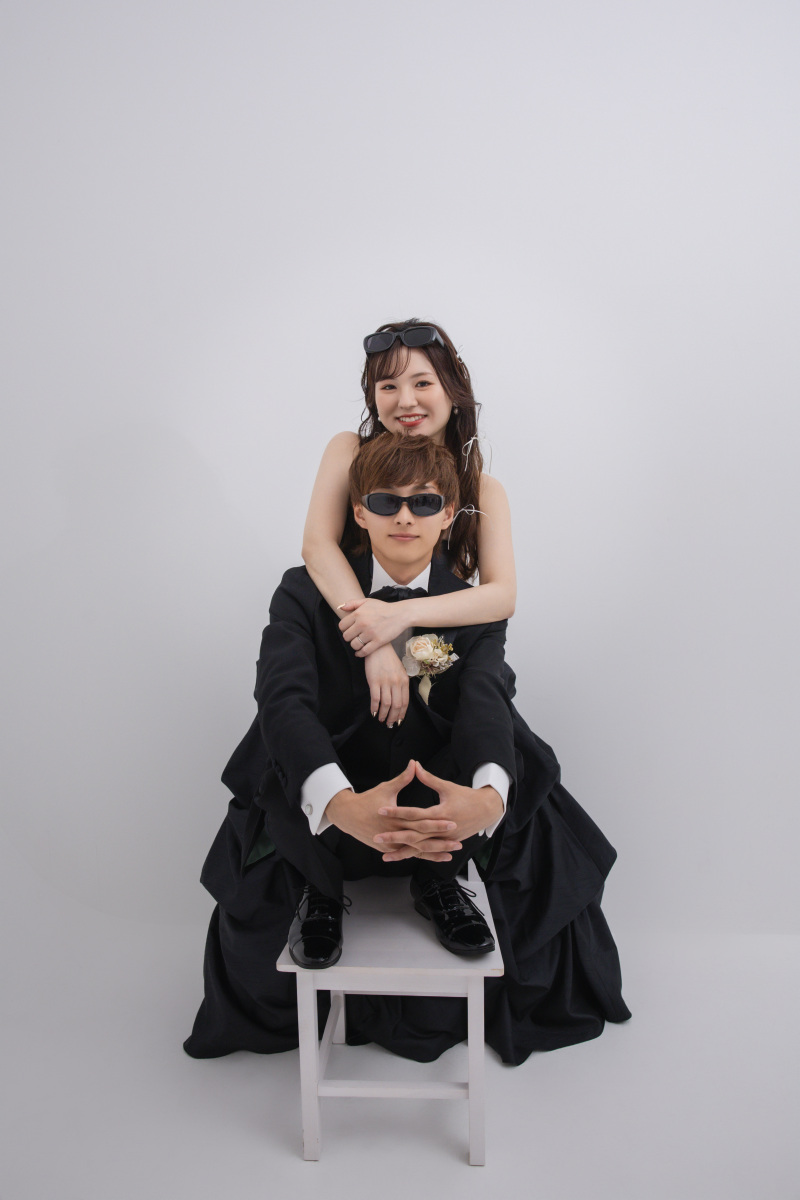 ぎゅっとくっついて！