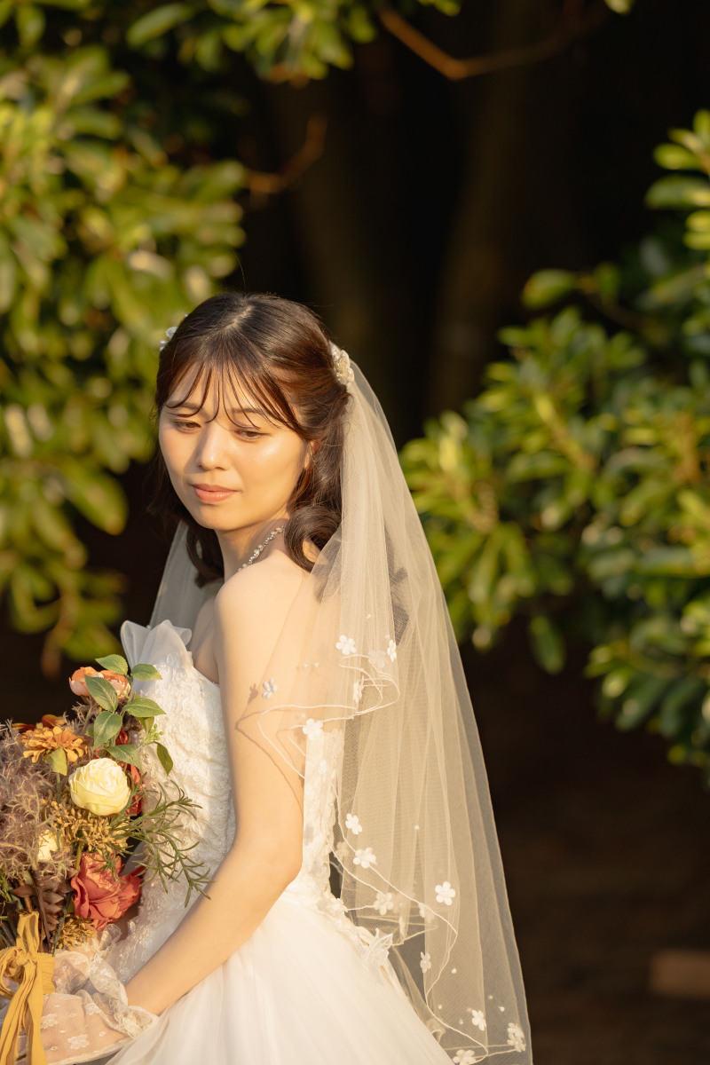 ご新婦様のソロショット！