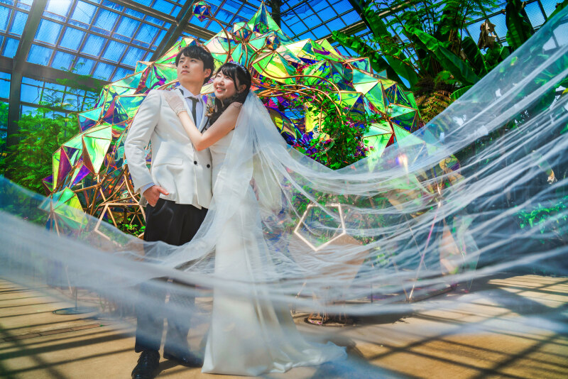 ベールを使って！