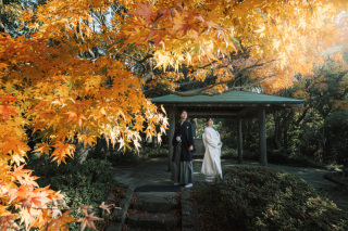 紅葉シーズンの見浜園撮影！