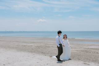 稲毛海浜公園でウェディングと私服フォト！