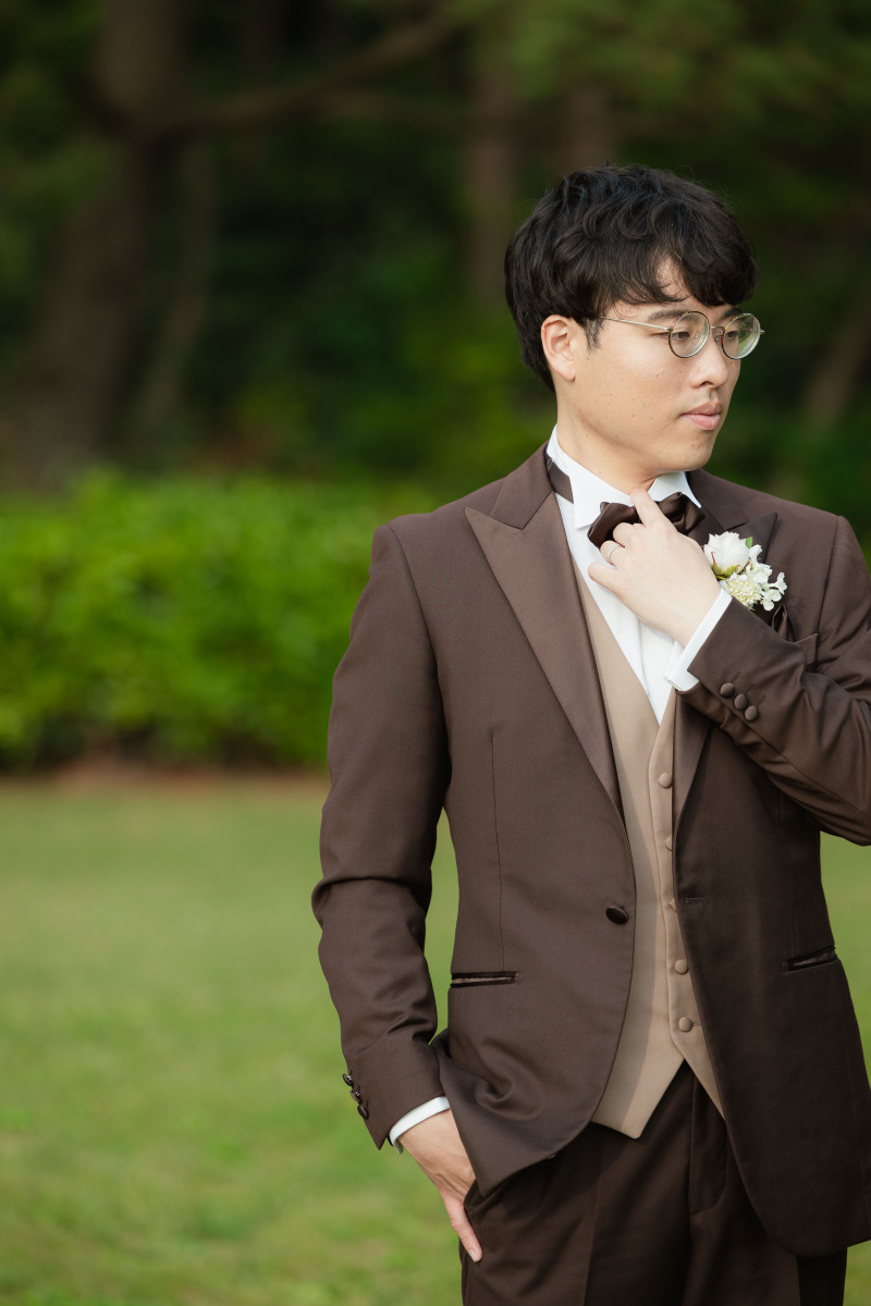 新郎ソロショット