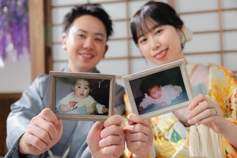 幼い頃の自分達と