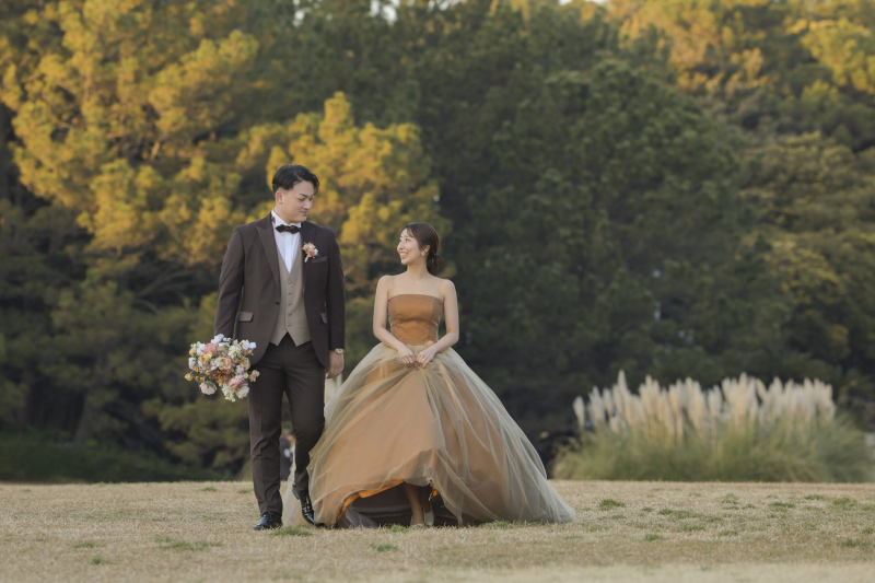 お散歩ショット。