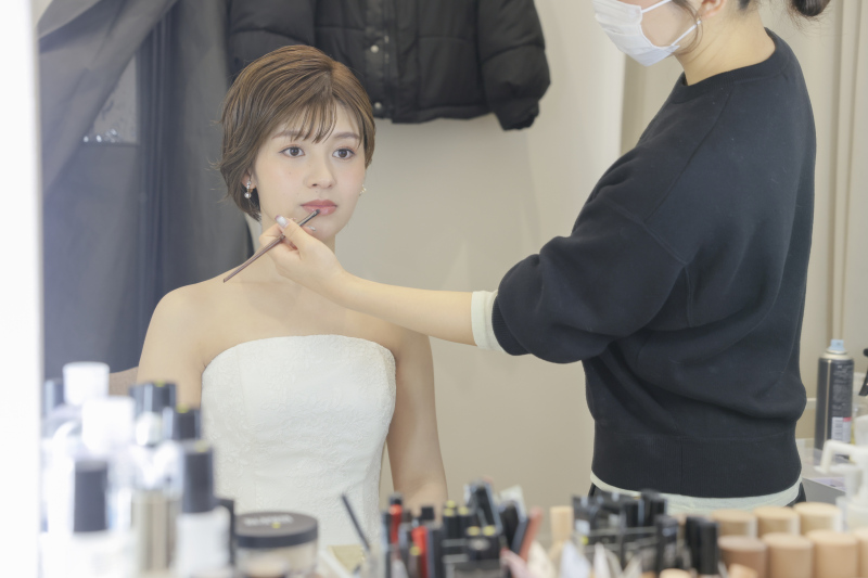 お支度からスタート！