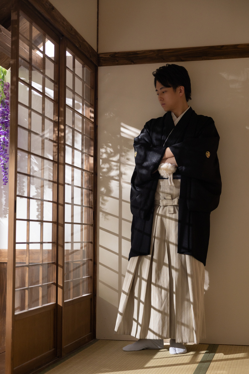 ご新郎様のソロショット