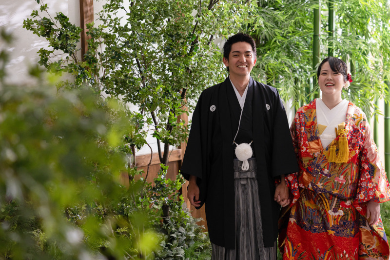 手繋ぎショット