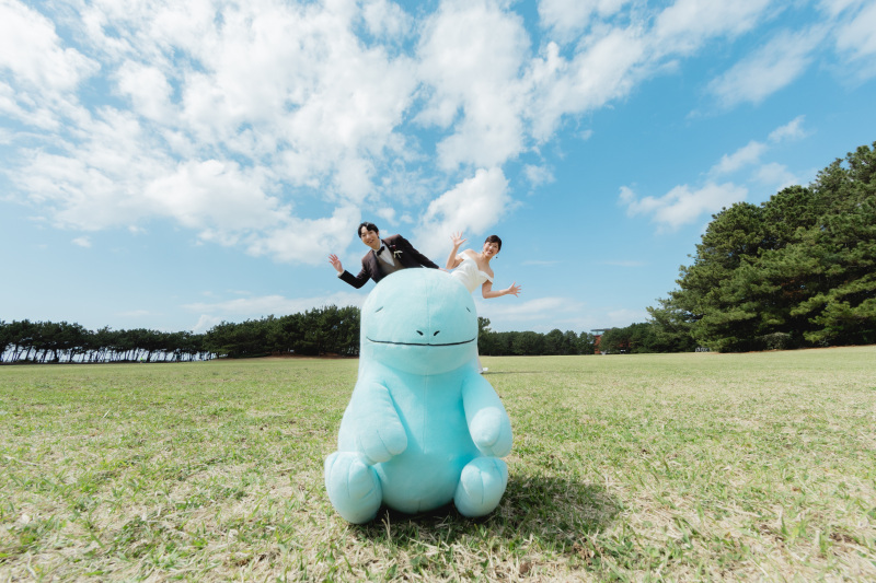 お二人のぬいぐるみで！