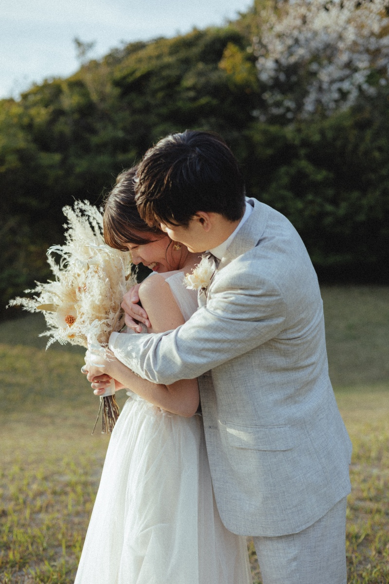 ハグしてもらいました