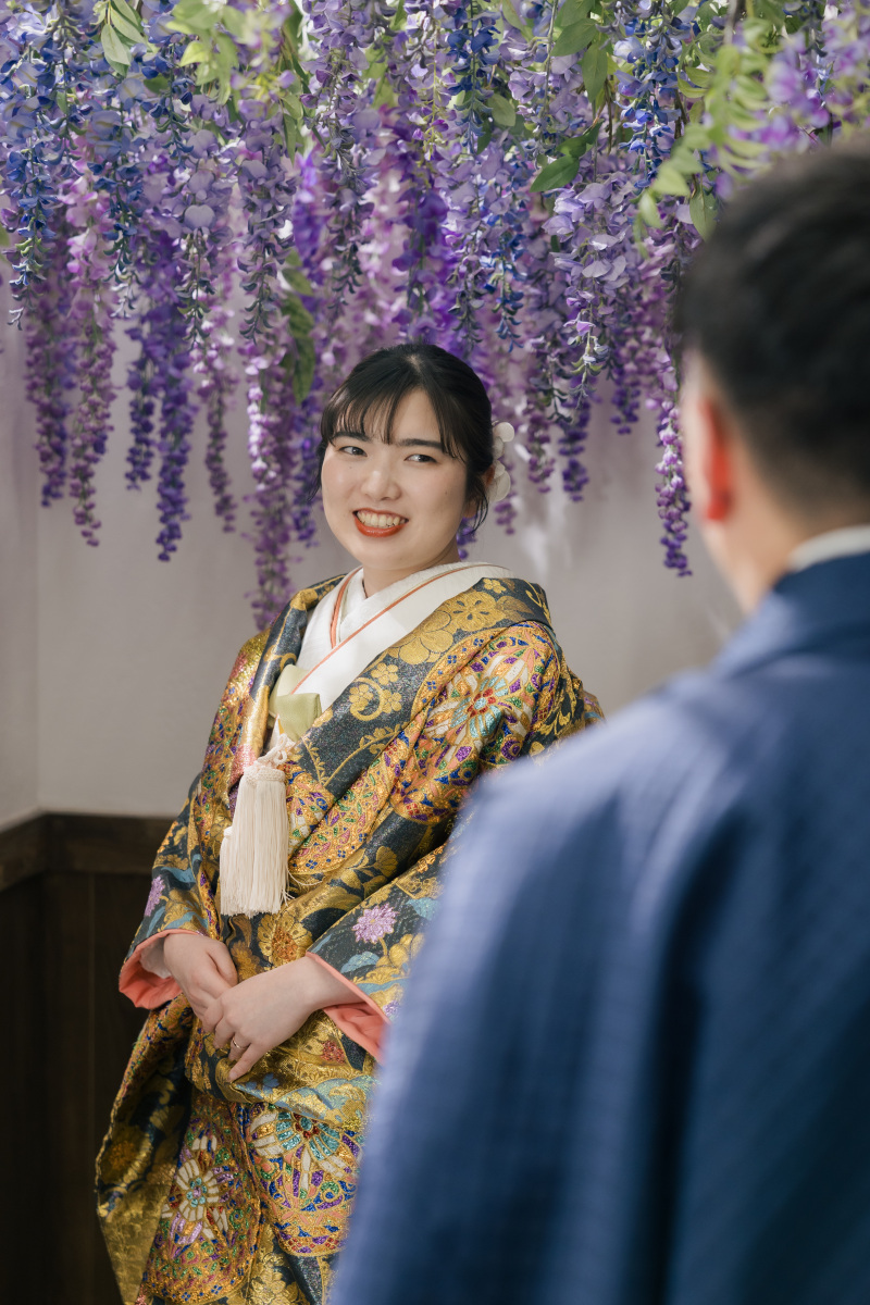 ”越し”ショット