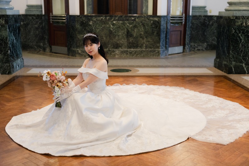 ご新婦様のソロショット