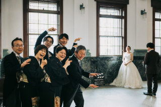 ご家族と一緒に千葉市美術館ロケーション