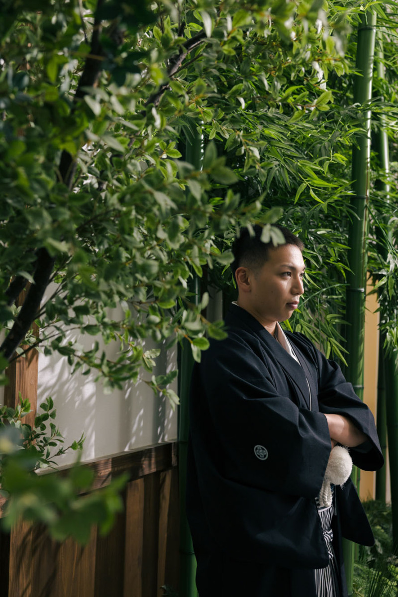 新郎さんソロショット