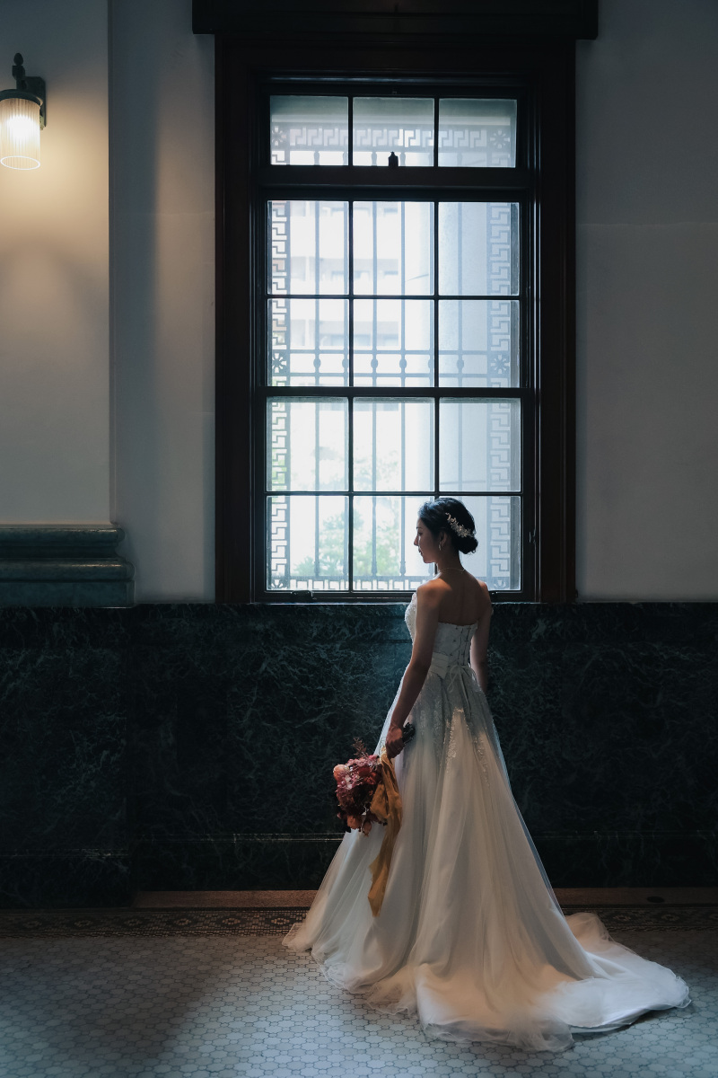 ご新婦様のソロショット。