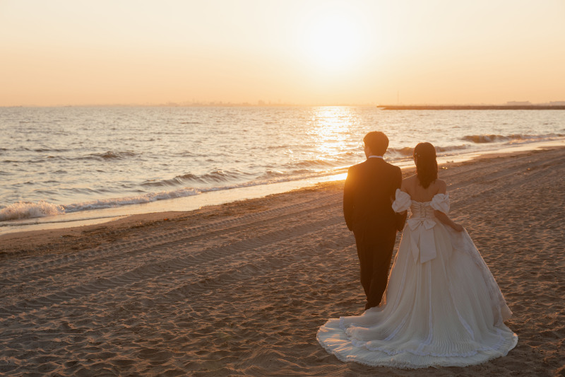顔を映さなくても素敵なショット