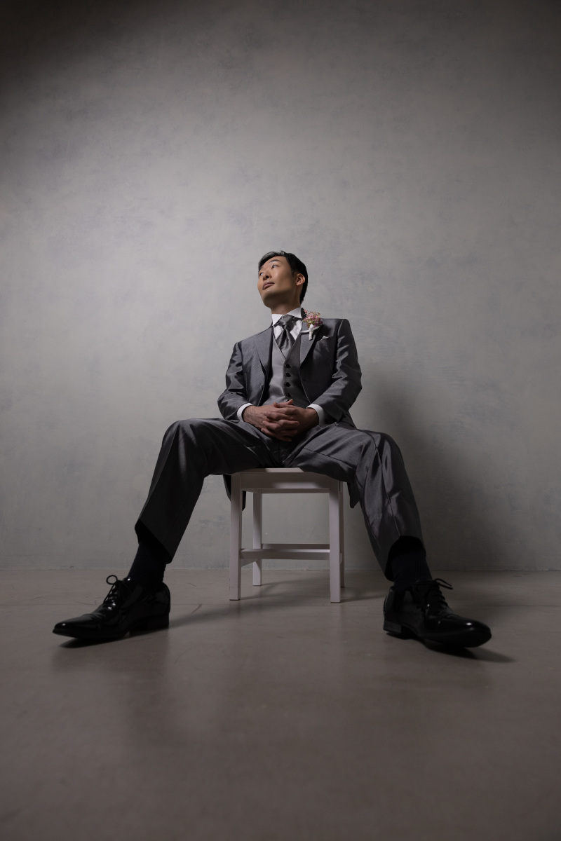 ご新郎様のソロショット