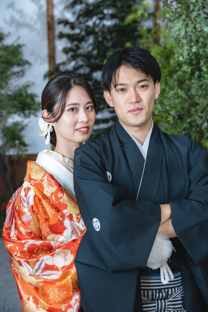 屋内庭園スタジオ撮影