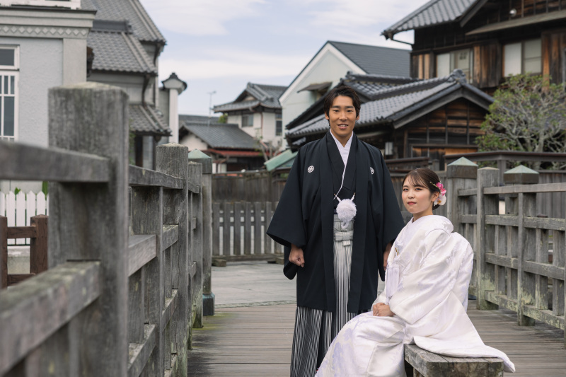 佐原の街並みでお二人らしく