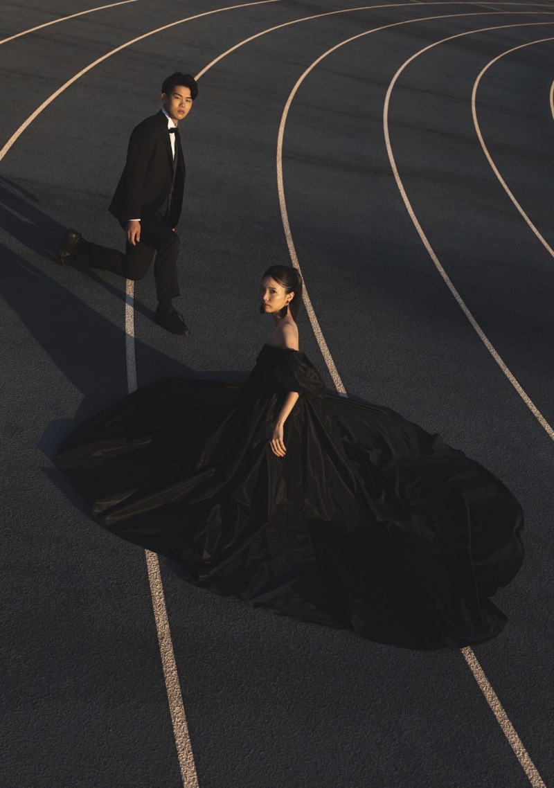 陸上トラックでの撮影！！