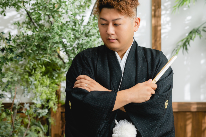 ご新郎様ソロショット！