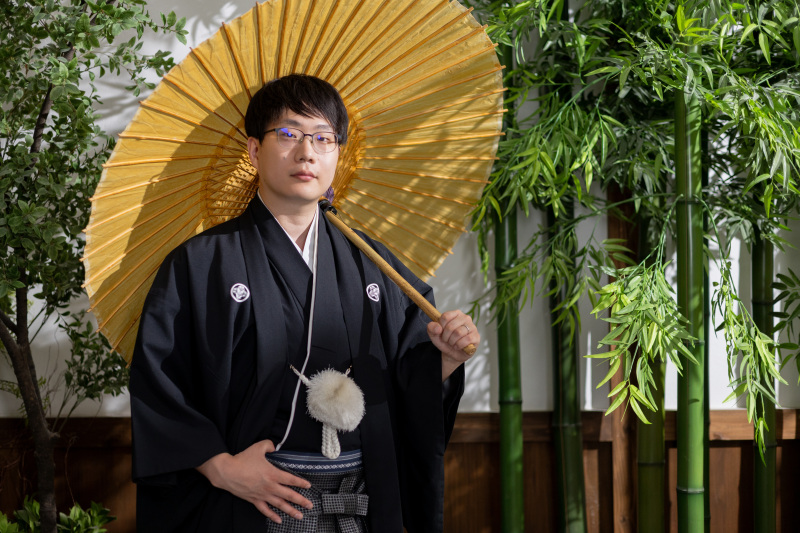 ご新郎様のソロショット！