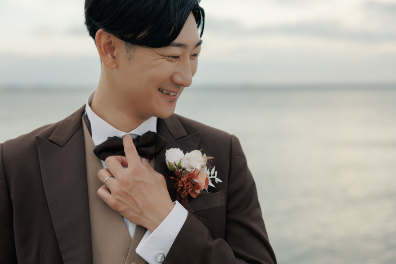 新郎さんのソロショット!