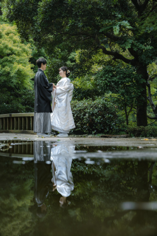 雨の見浜園撮影！