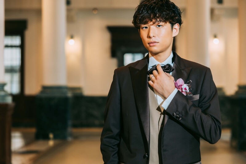 新郎さんソロショット