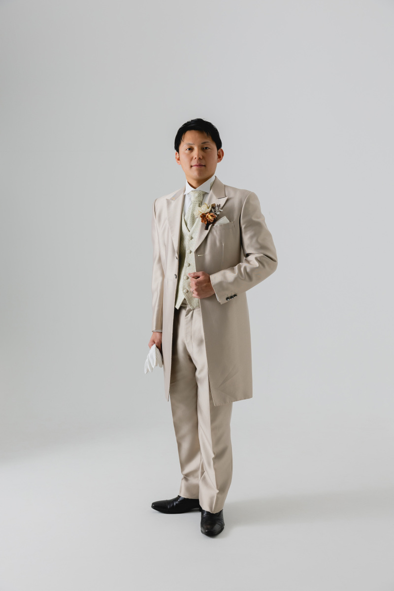 新郎様のソロショット