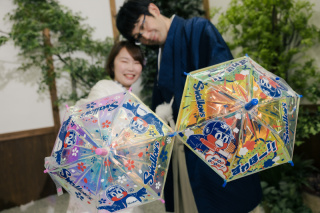 屋内庭園で小物と一緒に♪