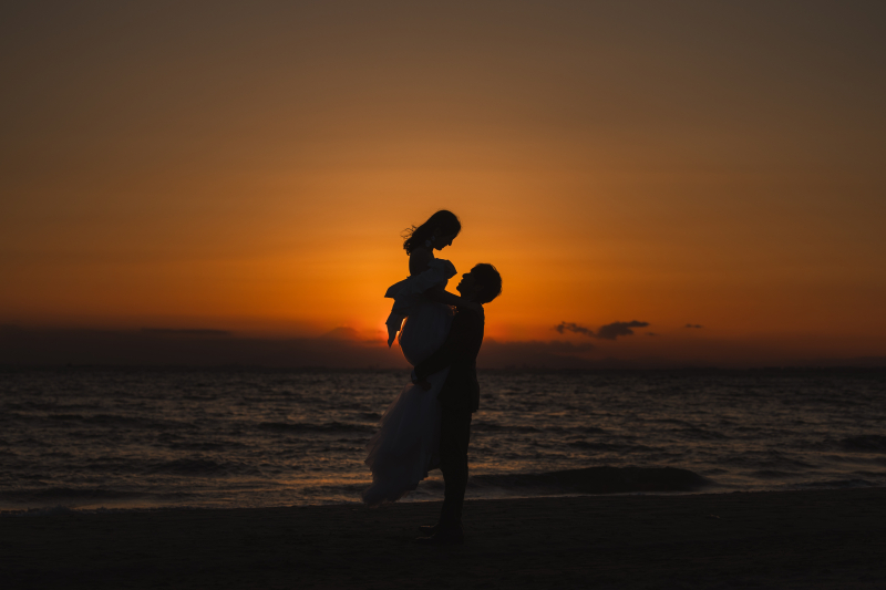 シルエットショット！